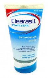 Скраб, Clearasil (Клерасил) 150 мл Стэйклиа ежедневный