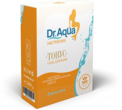 Соль морская для ванн, Dr.Aqua (Доктор Аква) 500 г настроение тонус пихта