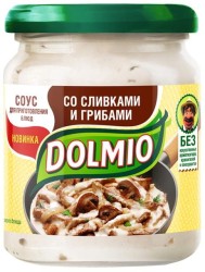 Соус, Dolmio (Долмио) 200 г со сливками и грибами