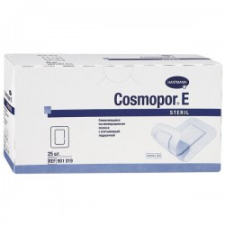 Повязка стерильная самоклеющаяся, Cosmopor E (Космопор Е) р. 15смх6см №1 арт. 901019 послеоперационная