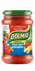 Соус, Dolmio (Долмио) 350 г со сладким перцем для макарон