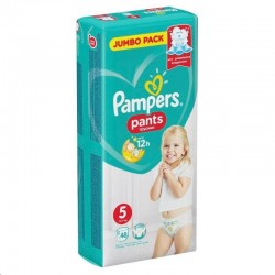 Подгузники-трусики, Pampers (Памперс) 12-17 кг р. 5 48 шт Пэнтс джуниор