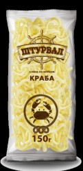 Снеки, Штурвал 150 г со вкусом краба