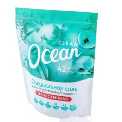 Соль для посудомоечных машин, Clean Ocean (Клин Оушен) 1200 г №1